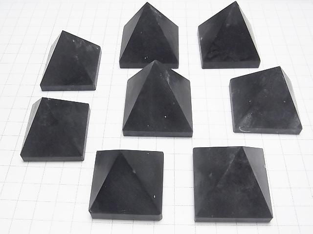Shungit AAA Pyramidenform 35-40mm 1 Stück