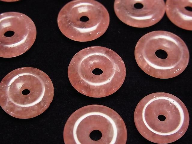 Argentinischer Rhodochrosit AAA-Münze (Donut) 1Stk