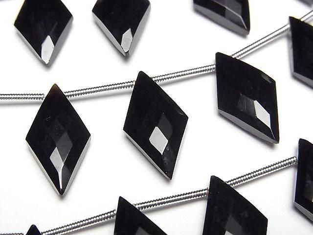Onyx AAA Diamantform 20x10mm halbe oder 1 Strang Perlen (8 Stück)