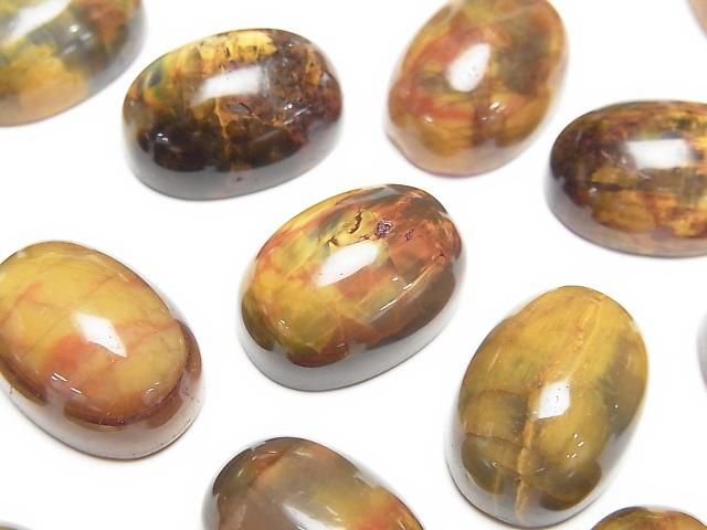 Pietersit AAA Oval Cabochon 18x13mm 1Stk
