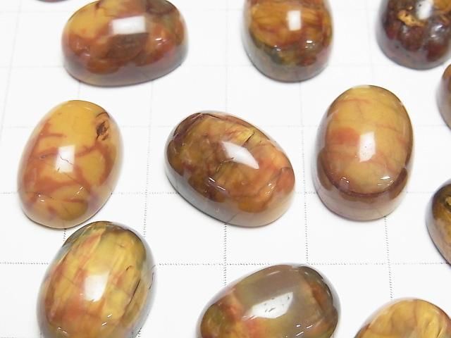 Pietersit AAA Oval Cabochon 18x13mm 1Stk
