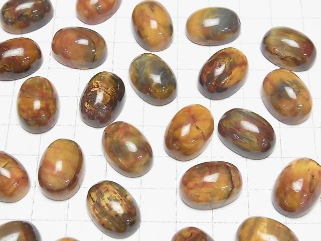 Pietersit AAA Oval Cabochon 18x13mm 1Stk