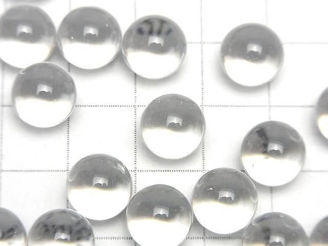 Kristall (geschmolzener Quarz) AAA Kugel, Rund 10mm 10 Stück