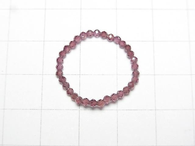 Hochwertig! Granat facettiert rund 2mm 3 Stück (Ring)