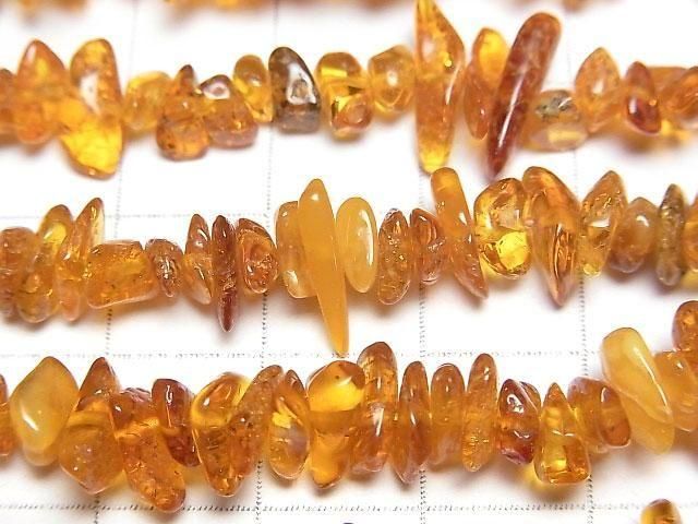 Baltisches Bernstein Chips (Kleine Nuggets) Halskette