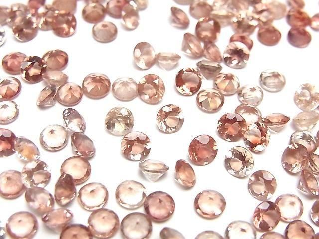Hochwertiger Oregon-Sonnenstein AAA Lose Stein Rund Facettiert 4x4mm 3 Stück