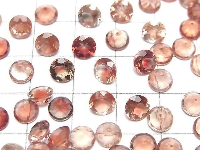 Hochwertiger Oregon-Sonnenstein AAA Lose Stein Rund Facettiert 6x6mm 1 Stück