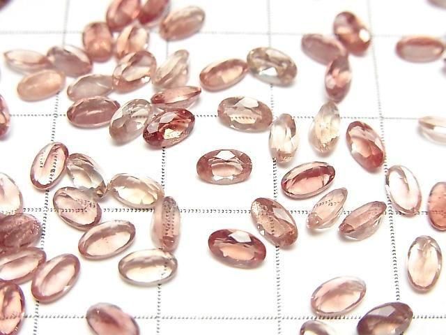 Hochwertiger Oregon-Sonnenstein AAA Lose Stein Oval Facettiert 5x3mm 3 Stück