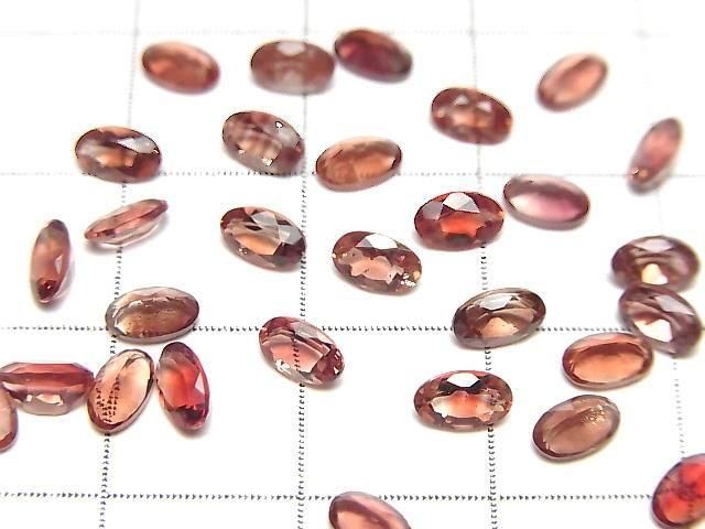 Hochwertiger Oregon-Sonnenstein AAA Lose Stein Oval Facettiert 5x3mm 3 Stück