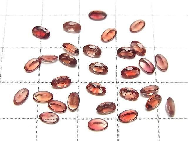 Hochwertiger Oregon-Sonnenstein AAA Lose Stein Oval Facettiert 5x3mm 3 Stück