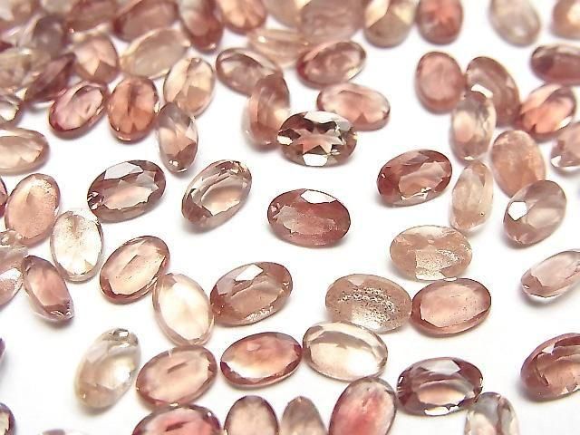 Hochwertiger Oregon-Sonnenstein AAA Lose Stein Oval Facettiert 6x4mm 2 Stück