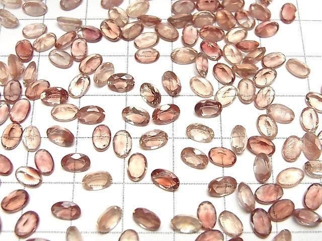 Hochwertiger Oregon-Sonnenstein AAA Lose Stein Oval Facettiert 6x4mm 2 Stück