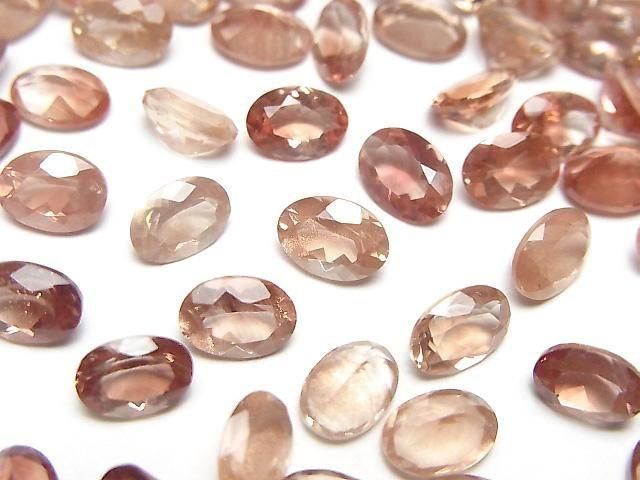 Hochwertiger Oregon-Sonnenstein AAA Lose Stein Oval Facettiert 7x5mm 1 Stück