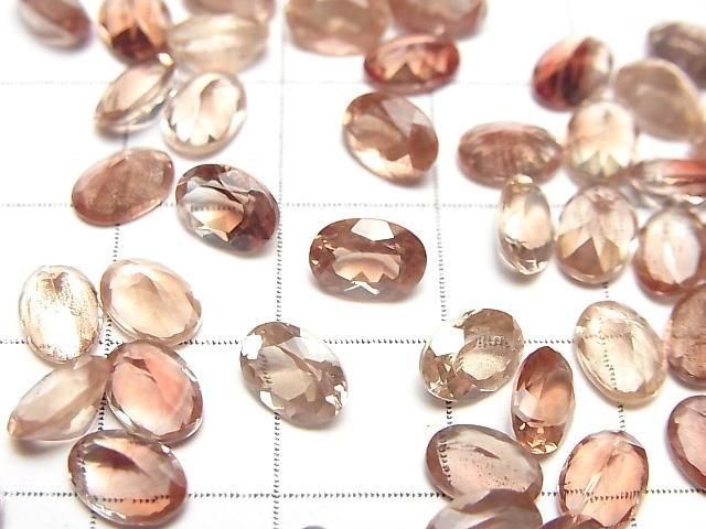 Hochwertiger Oregon-Sonnenstein AAA Lose Stein Oval Facettiert 7x5mm 1 Stück