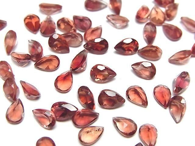 Hochwertiger Oregon-Sonnenstein AAA Lose Stein Birnenform Facettiert 6x4mm 2 Stück