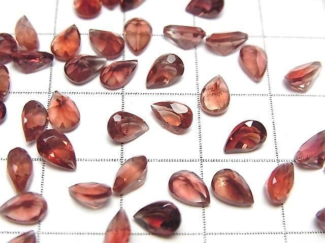 Hochwertiger Oregon-Sonnenstein AAA Lose Stein Birnenform Facettiert 6x4mm 2 Stück