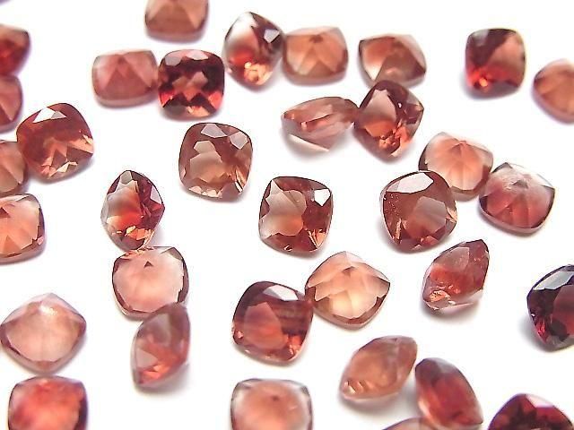 Hochwertiger Oregon-Sonnenstein AAA Lose Stein Quadratisch Facettiert 5x5mm 1 Stück