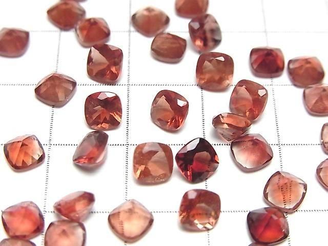 Hochwertiger Oregon-Sonnenstein AAA Lose Stein Quadratisch Facettiert 5x5mm 1 Stück