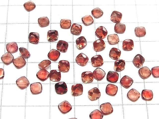 Hochwertiger Oregon-Sonnenstein AAA Lose Stein Quadratisch Facettiert 5x5mm 1 Stück