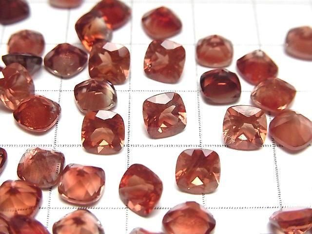 Hochwertiger Oregon-Sonnenstein AAA Lose Stein Quadratisch Facettiert 6x6mm 1 Stück