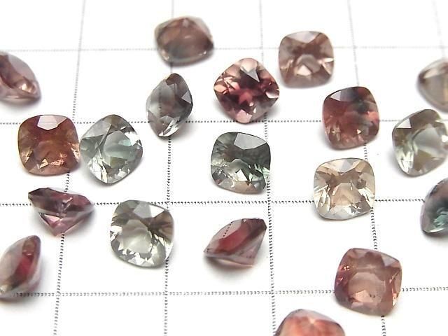 Hochwertiger Oregon-Sonnenstein AAA Lose Stein Quadratisch Facettiert 6x6mm 1 Stück