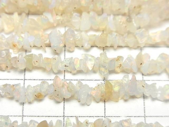 Äthiopischer Opal AA++ Chips (kleiner Nugget) 1Strang Perlen (ca. 33 Zoll/82 cm)