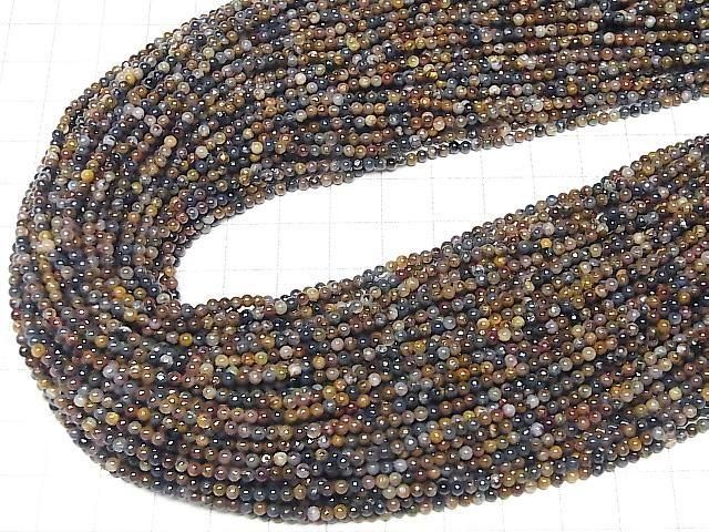 Pietersit AA++ Rund 2mm 1Strang Perlen (ca. 15 Zoll/37 cm)