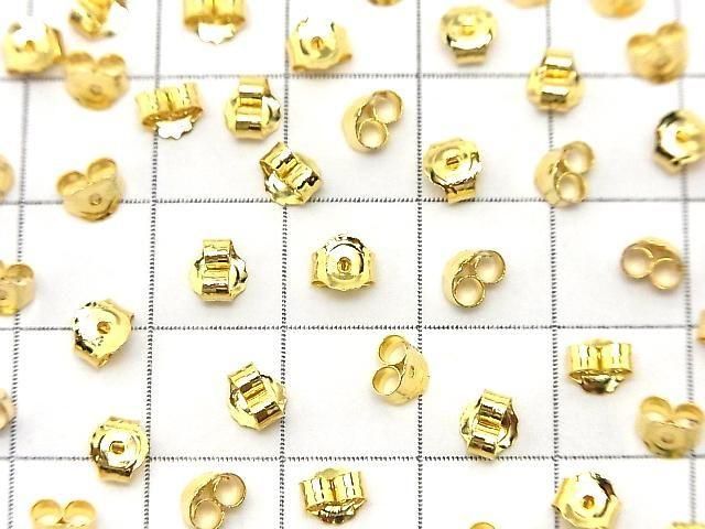 925純銀耳塞 18K鍍金 兩對