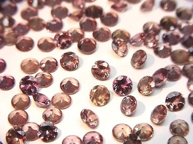 Hochwertiger Farbwechselgranat AAA lose Steine Runde facettiert 4x4mm 3 Stück