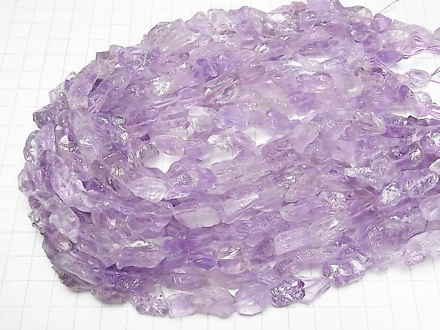 Amethyst AAA- Grobe Gesteinsnugget 1Strang Perlen (ca. 14 Zoll/35 cm)