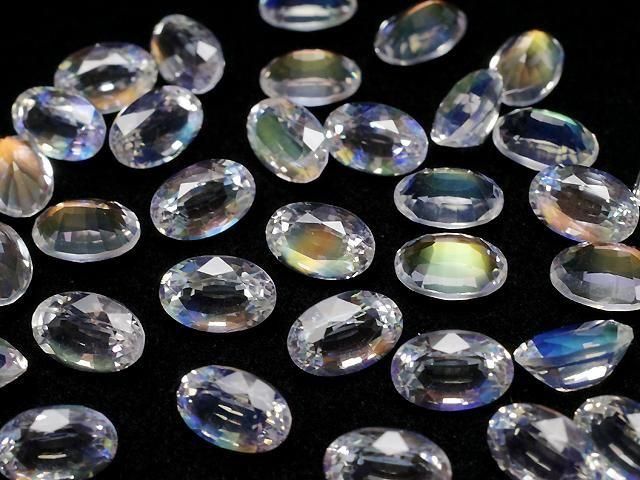 Hochwertiger Andesin Labradorit AAAA Lose Stein Oval Facettiert 6x4mm 1 Stück