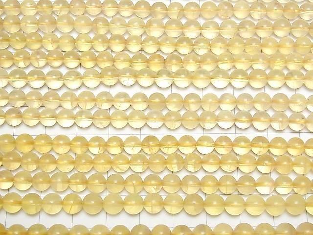 Goldener Fluorit AA++ Rund 6mm 1Strang Perlen (ca. 15 Zoll/38 cm)