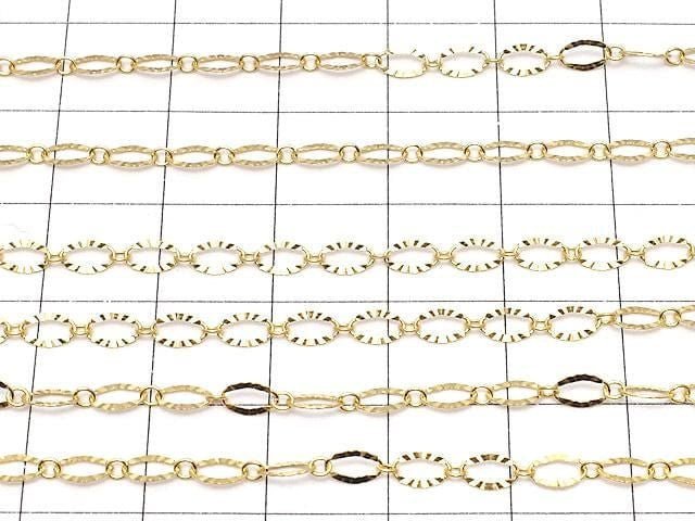 14KGF Starburst Design Chain 3.0mm 10cm