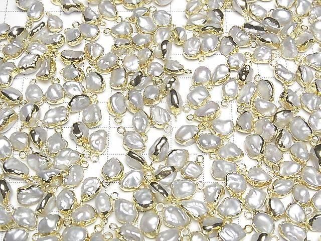 淡水巴洛克珍珠吊墜 白色 5顆