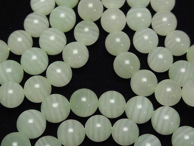 Grüner Calcit AAA Rund 10mm Armband
