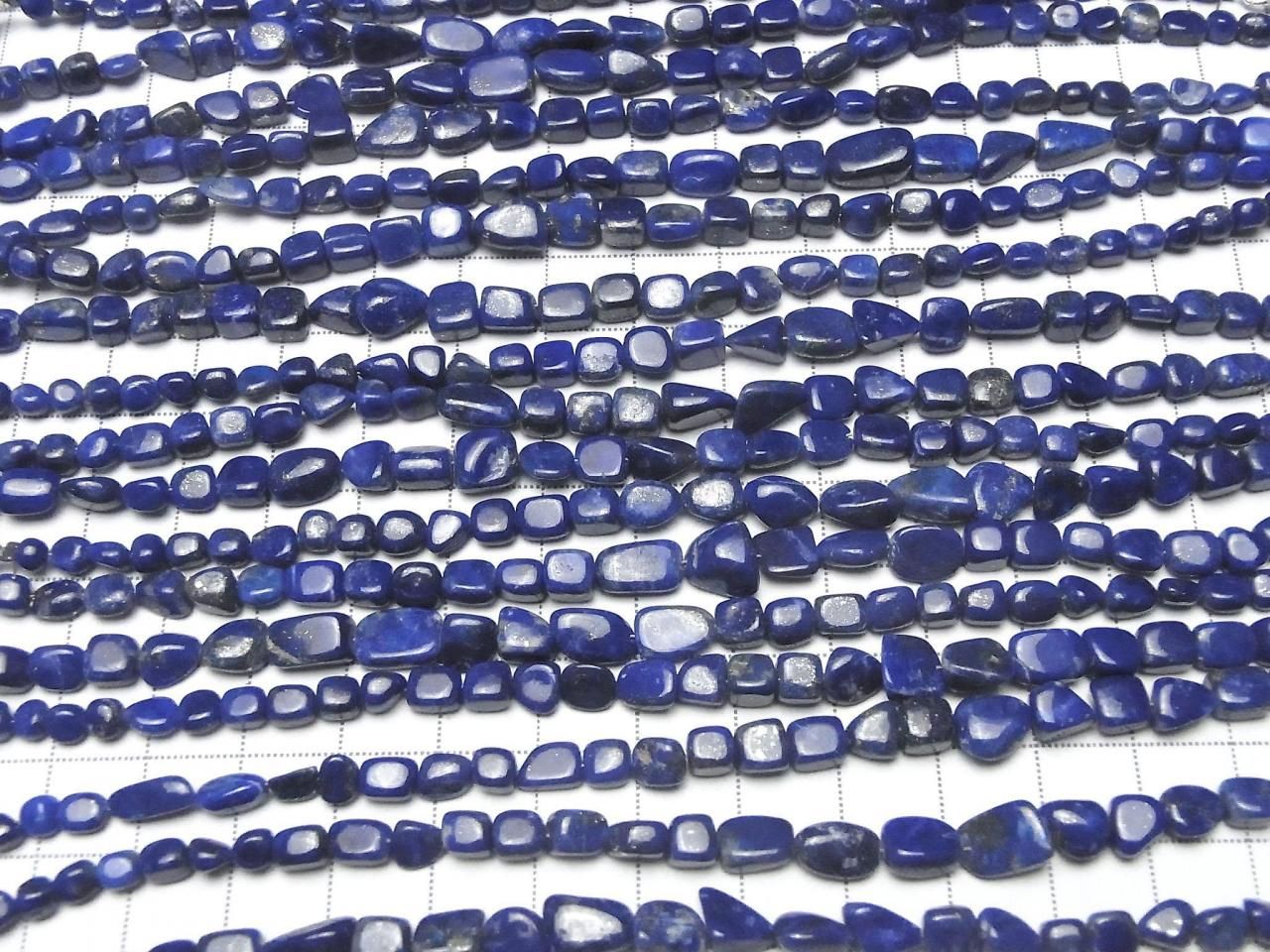 Lapislazuli AA++ Nugget 1 Strang Perlen (ca. 7 Zoll/18 cm)