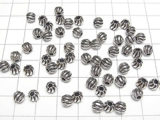 925純銀設計圓形6mm 1個