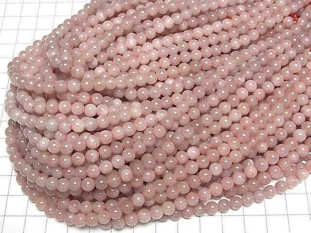 Rosa Quarz AA rund 6mm 1 Strang Perlen (ca. 15 Zoll/38 cm)