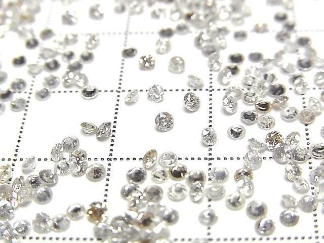 Natürlicher Diamant Lose Stein Rund Brillant Schliff 2.2x2.2mm 10 Stück