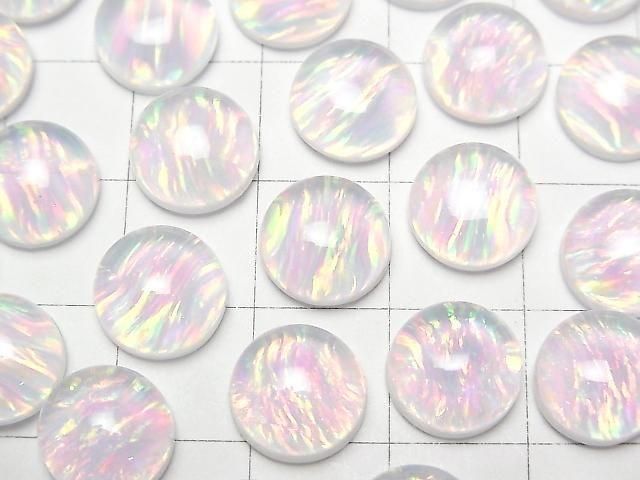 Kyoto Opal x Kristall AAA Runde Cabochon 10x10mm 1 Stück
