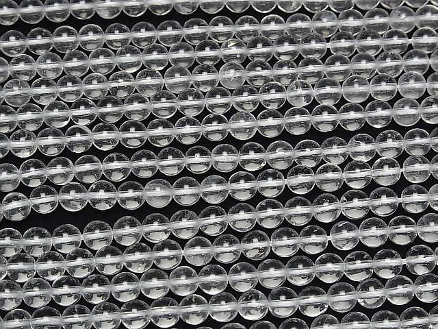 Kristallquarz AA++ Rund 5.5mm 1Strang Perlen (ca. 15 Zoll/38 cm)