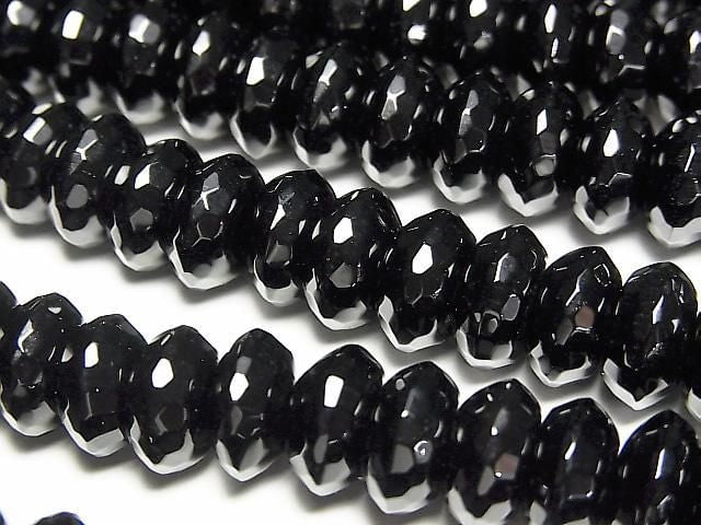 Onyx Abakus Schnitt 10x10x5mm Halbe oder 1 Strang Perlen (ca. 15 Zoll/36 cm)