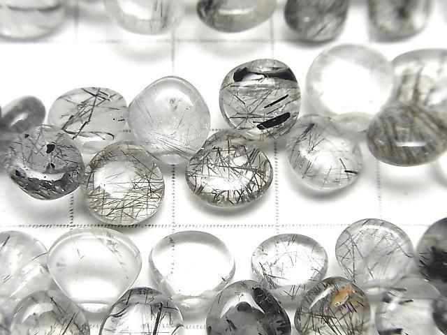 High Quality Tourmaline Quartz AA++ Chestnut (Smooth) 1strand beads (approx. 7 inches/17 cm)
