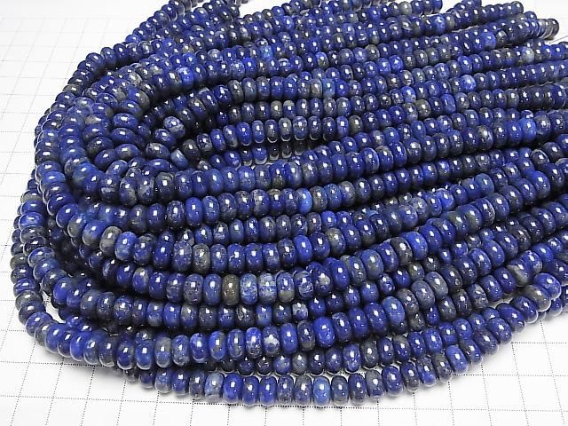 Lapislazuli AA++ Rondelle 8,5x8,5x4,5mm halb oder 1 Strang Perlen (ca. 15 Zoll/36 cm)
