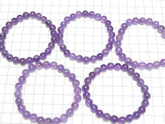 Amethyst AA++ Rund 8mm Armband