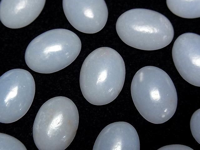 Angelit Oval Cabochon 16x11,5mm 4Stück
