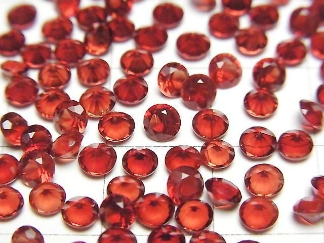 Hochwertiger tibetischer Andesin AAA+ loser Stein runder facettierter 3.5x3.5mm 1 Stück