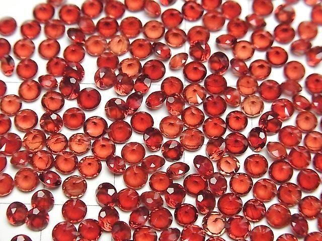 Hochwertiger tibetischer Andesin AAA+ loser Stein runder facettierter 3.5x3.5mm 1 Stück