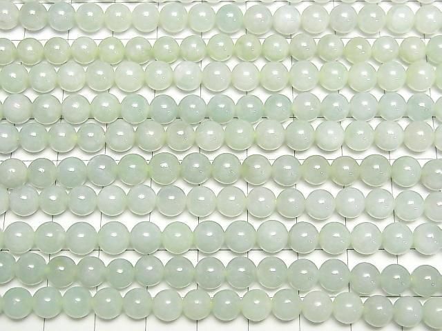 Jadeite AAA Round 6mm half or 1strand beads (approx. 15 inches/38 cm)