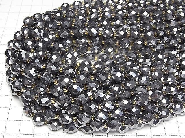 Hohe Qualität! Terahertz Facettierte Reiskorn 10x8x8mm 1strang Perlen (ca. 14 Zoll/34 cm)